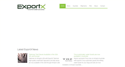 Desktop Screenshot of export-x.com